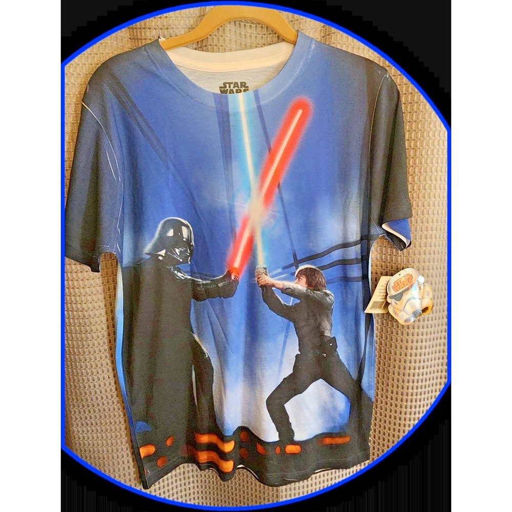 NWT Unisex Blue Size Small Empirical Clash STAR WARS SHIRT by DISNEY from KOHLS